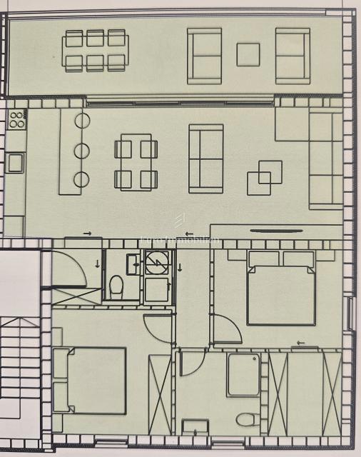 Apartment Zu verkaufen - PRIMORSKO-GORANSKA KRK