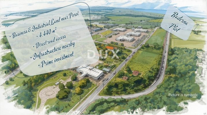 Działka na sprzedaż 4440 m² – Poreč