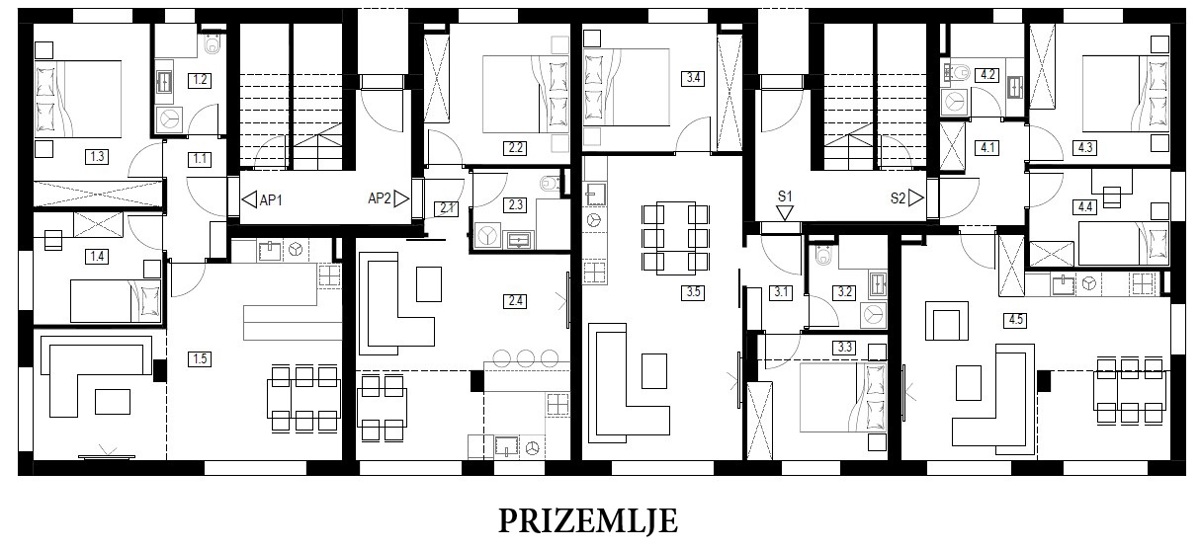 Flat For sale - ŠIBENSKO-KNINSKA VODICE