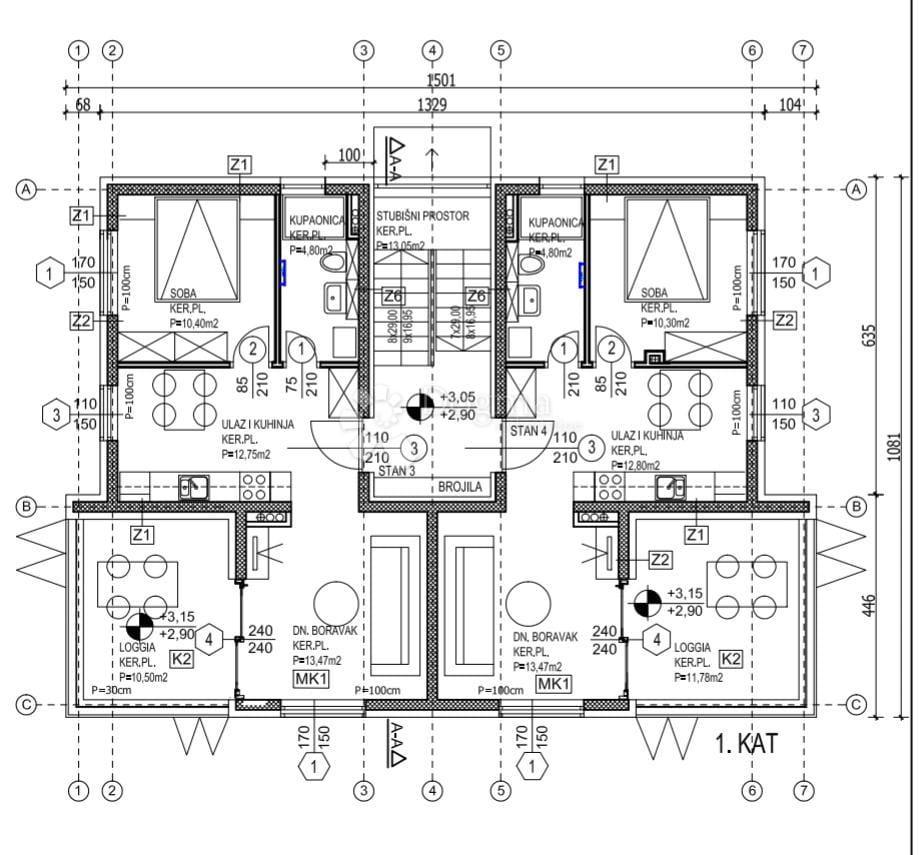 Appartement À vendre - šibensko-kninska Primošten - foto 4/6