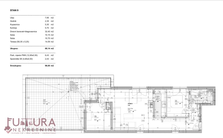 Flat For sale - Grad Zagreb Zagreb - foto 2/3