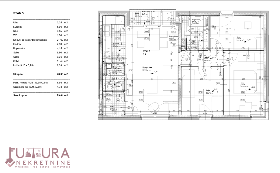 Apartmán Na prodej - Grad Zagreb Zagreb - foto 2/3