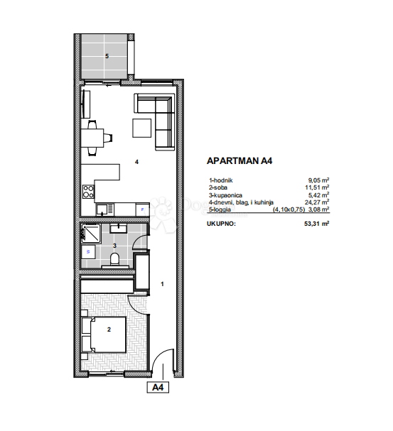 Apartma Na predaj - SPLITSKO-DALMATINSKA TROGIR