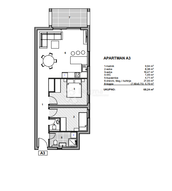 Apartment Zu verkaufen - SPLITSKO-DALMATINSKA TROGIR