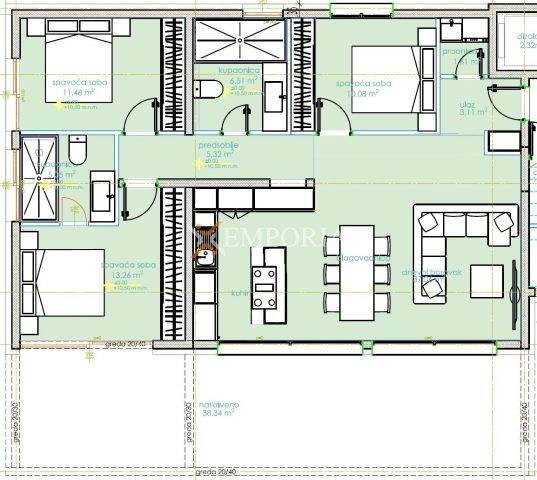 Appartement À vendre - Zadarska Sveti Filip I Jakov - foto 4/4