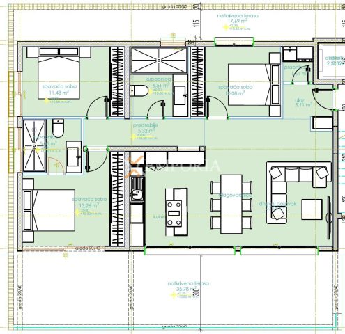 Appartement À vendre - Zadarska Sveti Filip I Jakov - foto 4/4