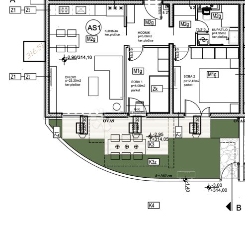 Flat For sale - Splitsko-dalmatinska Trogir - foto 5/6