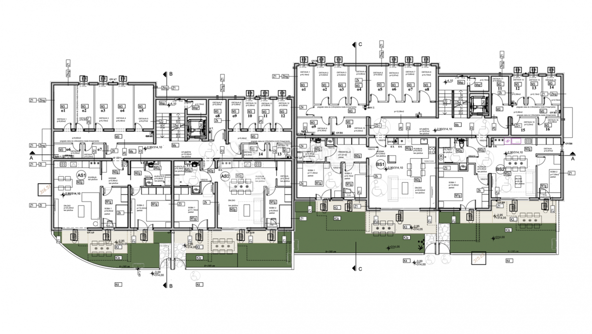Flat For sale - SPLITSKO-DALMATINSKA TROGIR