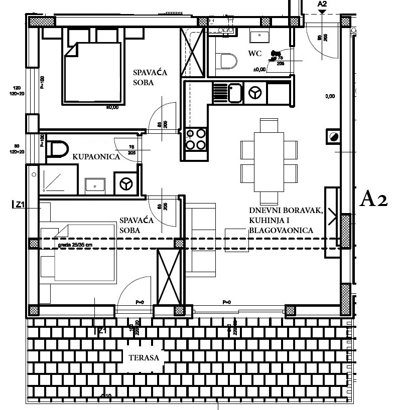 Flat For sale - ŠIBENSKO-KNINSKA VODICE