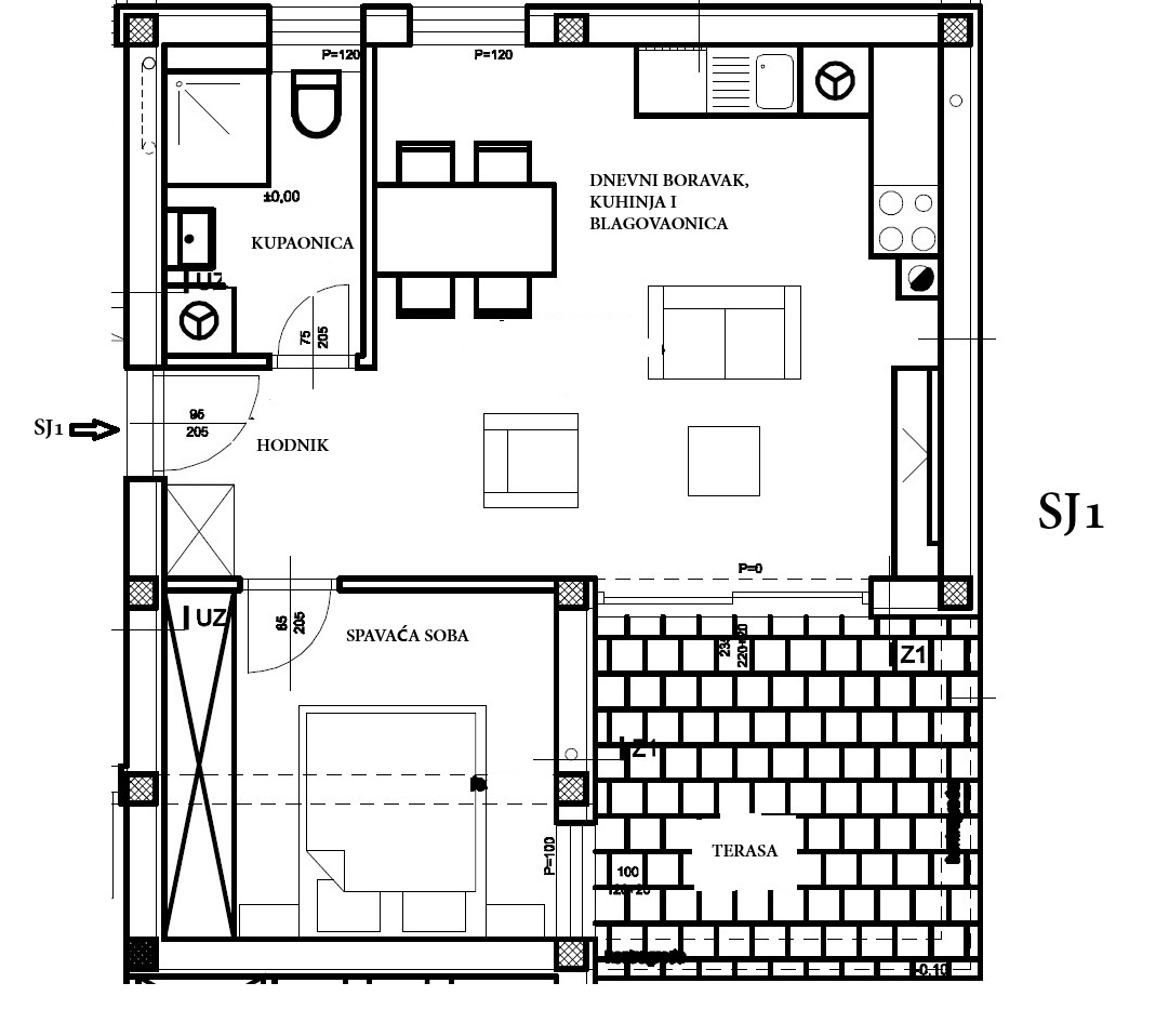 Flat For sale - ŠIBENSKO-KNINSKA VODICE