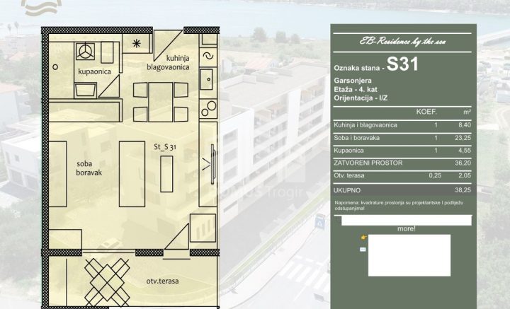 Flat For sale - Splitsko-dalmatinska Trogir - foto 3/3