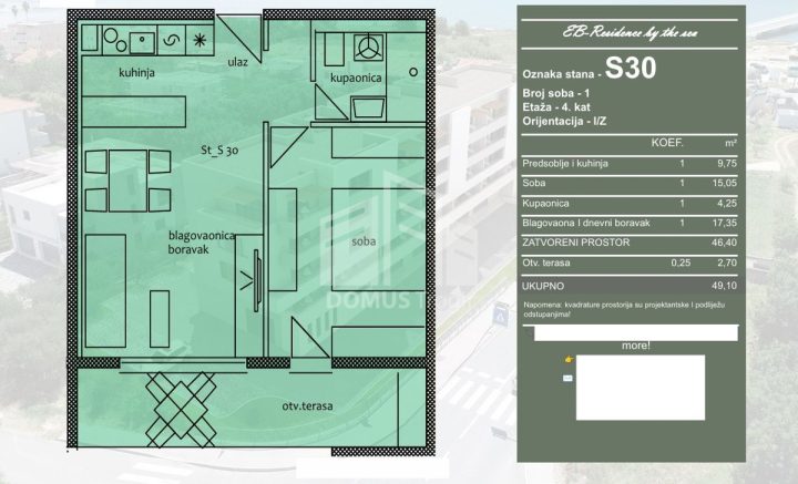 Flat For sale - Splitsko-dalmatinska Trogir - foto 3/3