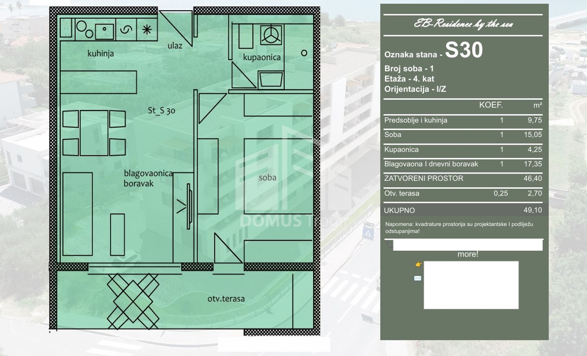 Flat For sale - Splitsko-dalmatinska Trogir - foto 3/3