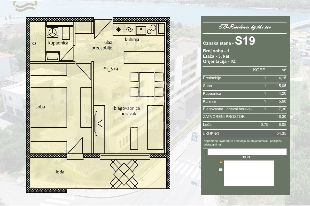Apartma Na predaj - Splitsko-dalmatinska Trogir - foto 3/3
