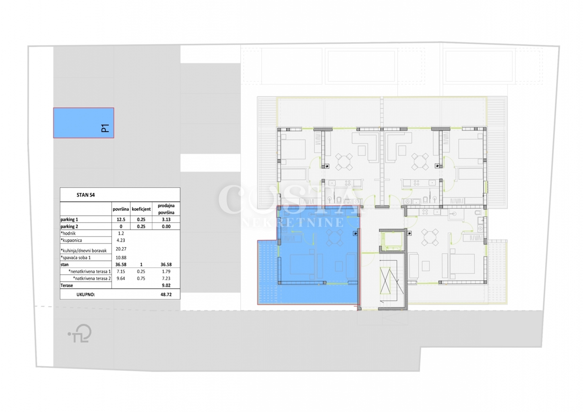 Apartmán Na predaj - ZADARSKA NIN