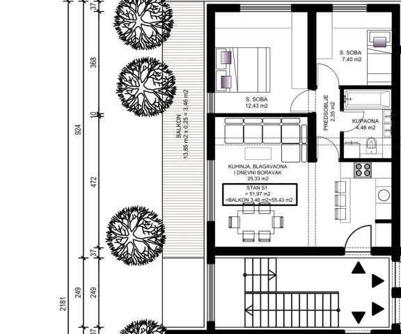 Apartma Na predaj - šibensko-kninska Vodice - foto 4/4