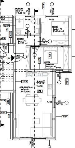 Apartmán na predaj 77 m² – Vodice
