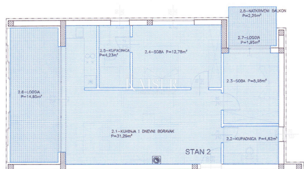 Apartmán K pronájmu - ZADARSKA SUKOŠAN