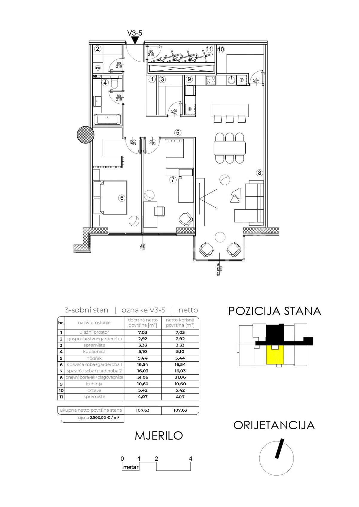 Appartement À vendre - Varaždinska Varaždin - foto 3/3