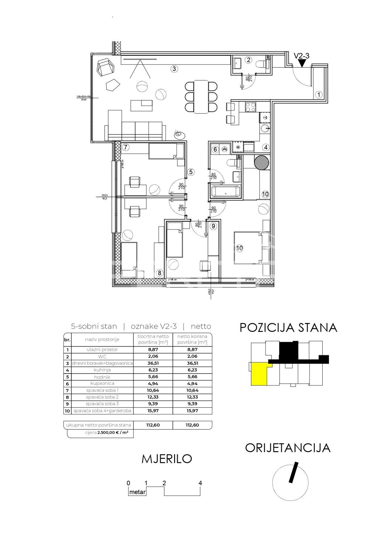Appartement À vendre - Varaždinska Varaždin - foto 3/3