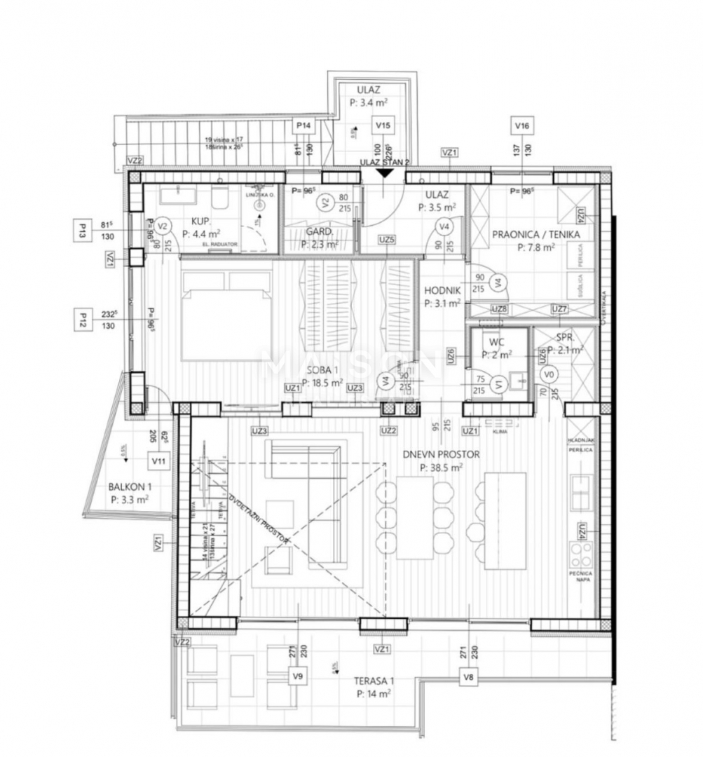 Flat For sale - PRIMORSKO-GORANSKA RIJEKA