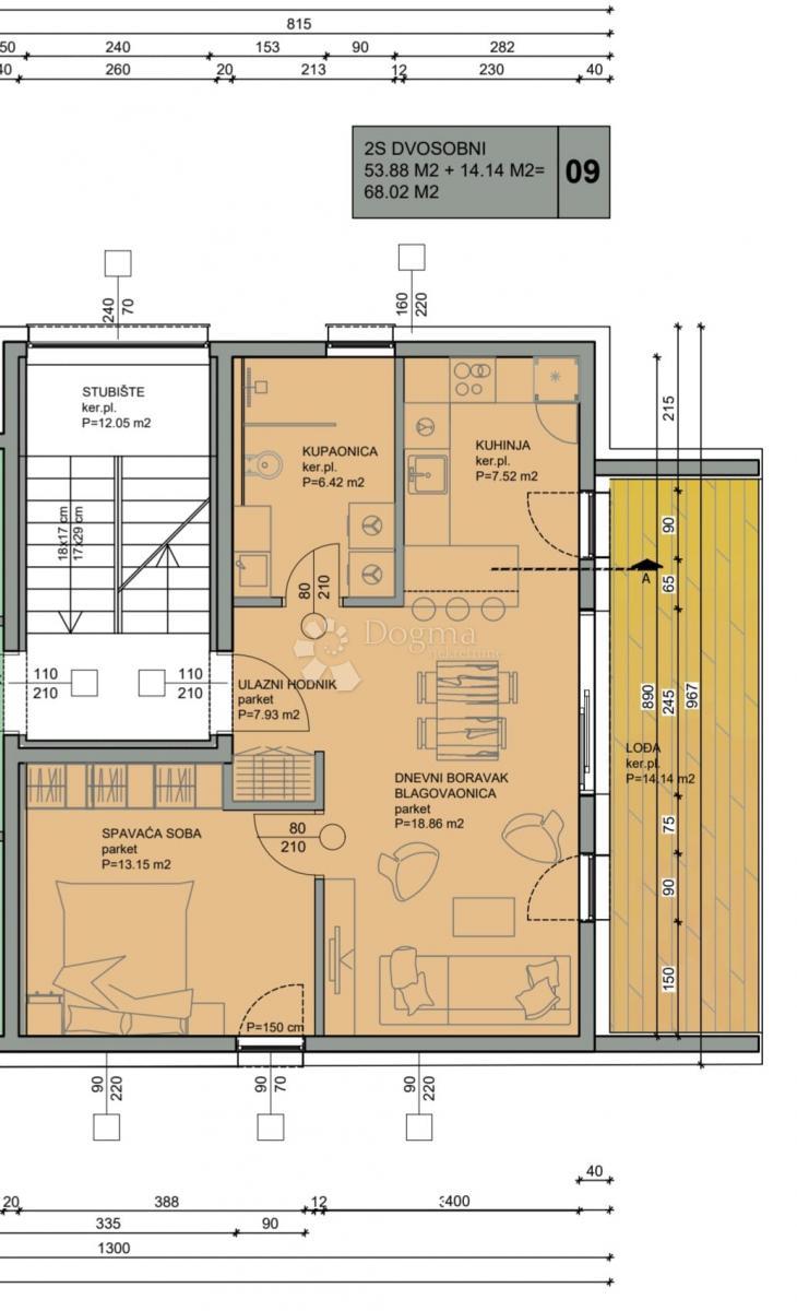 Appartement À vendre - KARLOVAČKA DUGA RESA