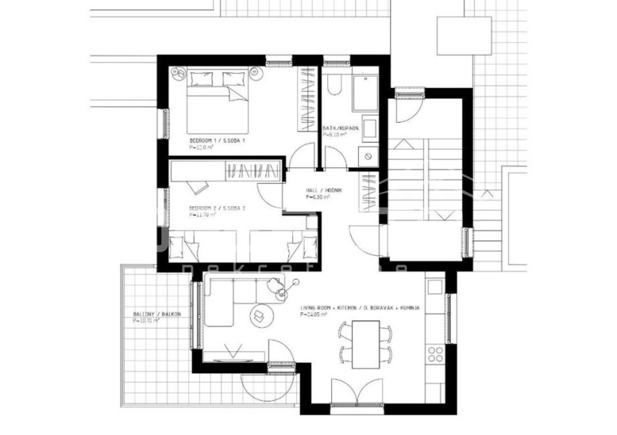 Apartment Zu verkaufen - SPLITSKO-DALMATINSKA VIS