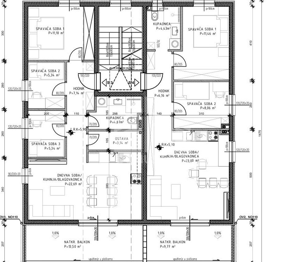Flat For sale - SPLITSKO-DALMATINSKA KAŠTELA