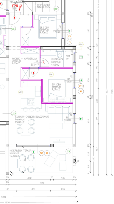 Apartment Zu verkaufen - ŠIBENSKO-KNINSKA VODICE