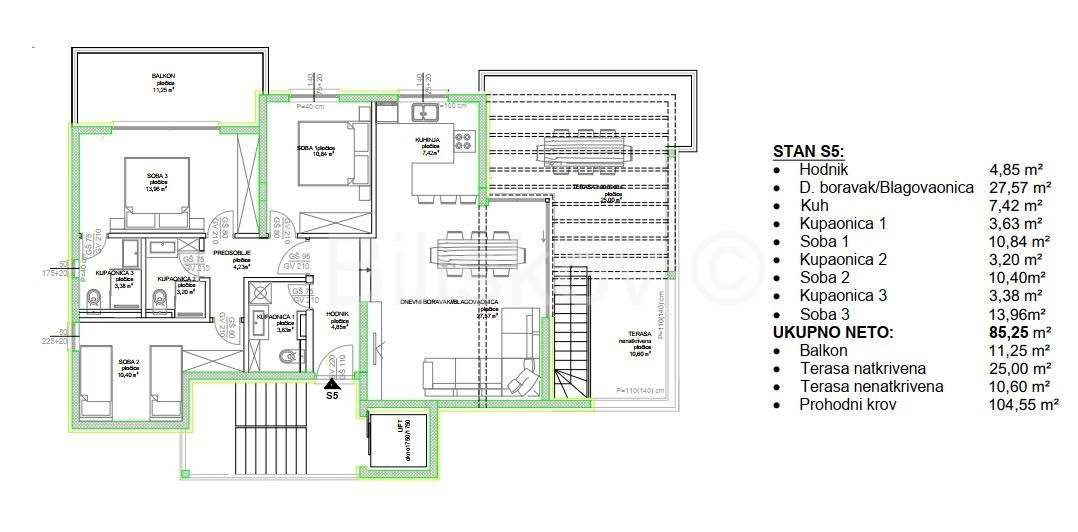 Apartment Zu verkaufen - SPLITSKO-DALMATINSKA ČIOVO