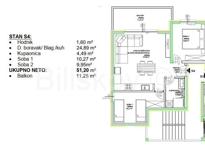 Apartment Zu verkaufen - SPLITSKO-DALMATINSKA ČIOVO