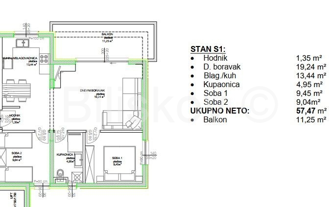 Appartement À vendre - SPLITSKO-DALMATINSKA ČIOVO