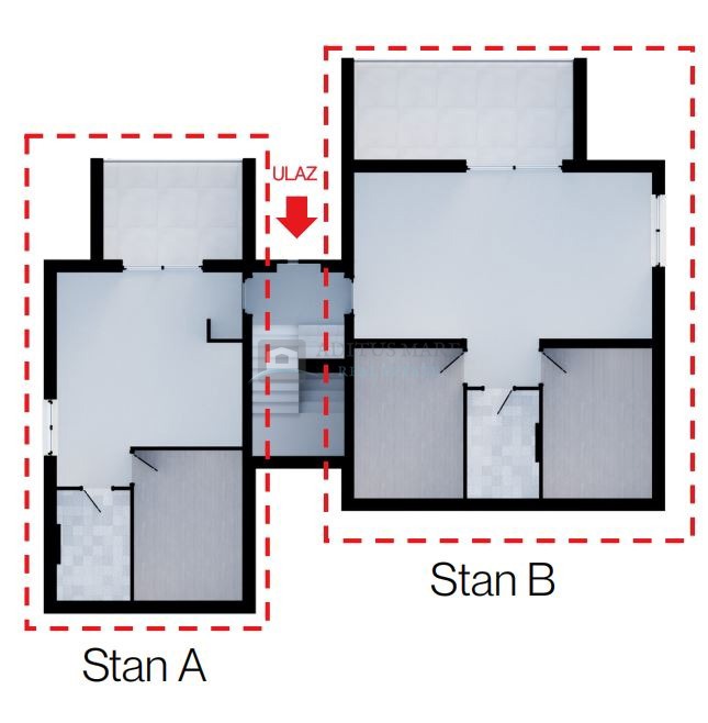 Apartment Zu vermieten - ŠIBENSKO-KNINSKA ROGOZNICA