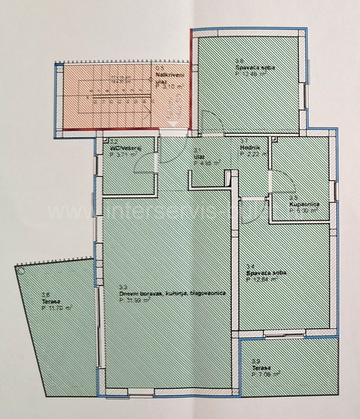Appartement À vendre - ŠIBENSKO-KNINSKA VODICE