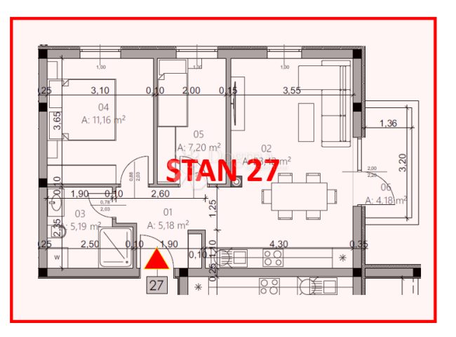 Apartma Naprodaj - Istarska Pula - foto 4/7