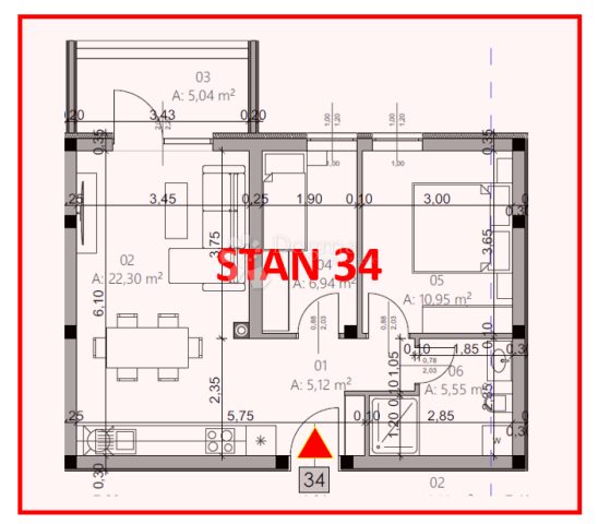 Apartma Naprodaj - Istarska Pula - foto 4/7
