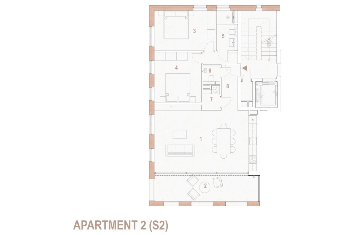 Flat For sale - SPLITSKO-DALMATINSKA TROGIR