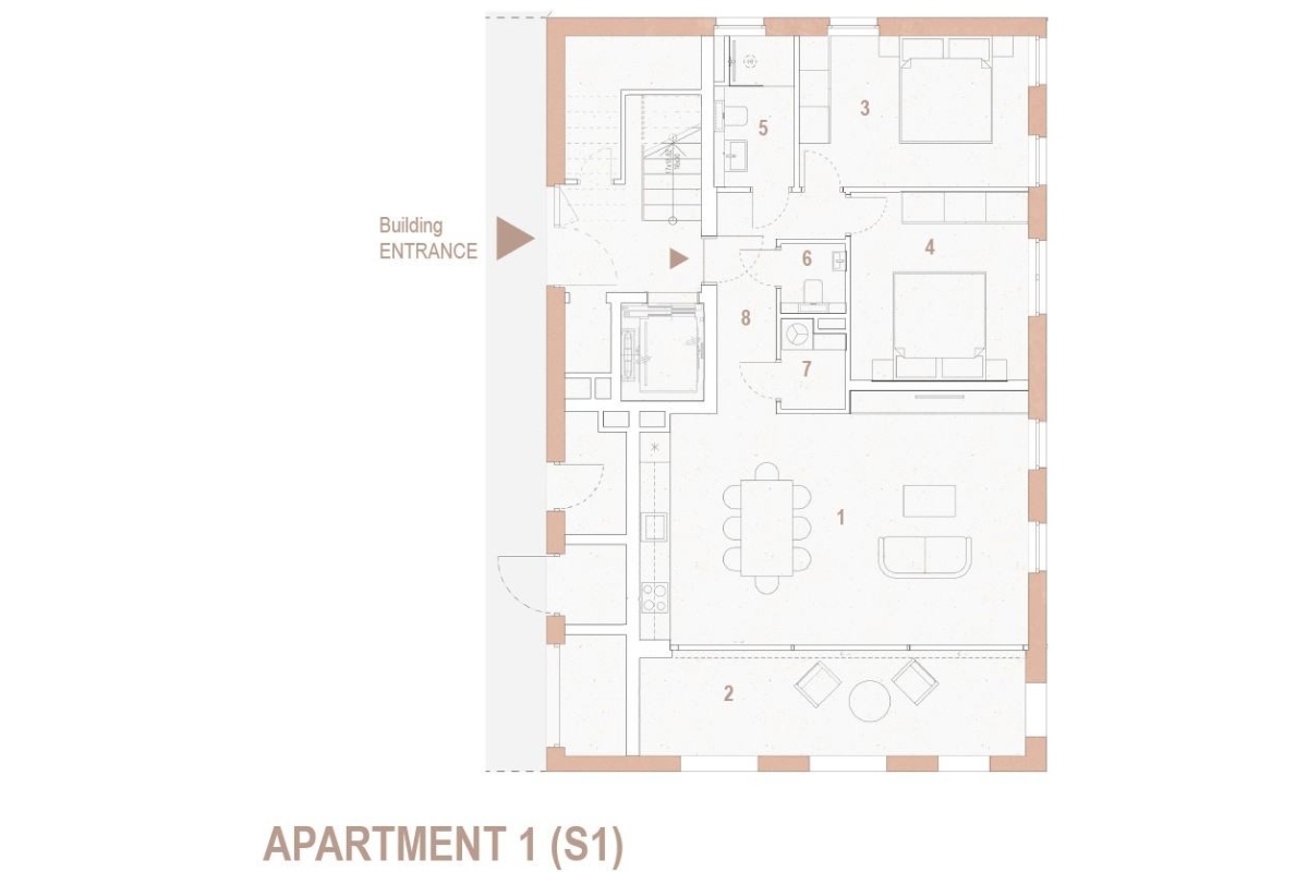 Flat For sale - SPLITSKO-DALMATINSKA TROGIR