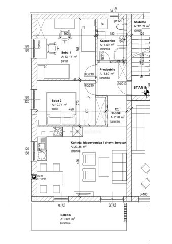 Apartment Zu verkaufen - Primorsko-goranska Viškovo - foto 2/13