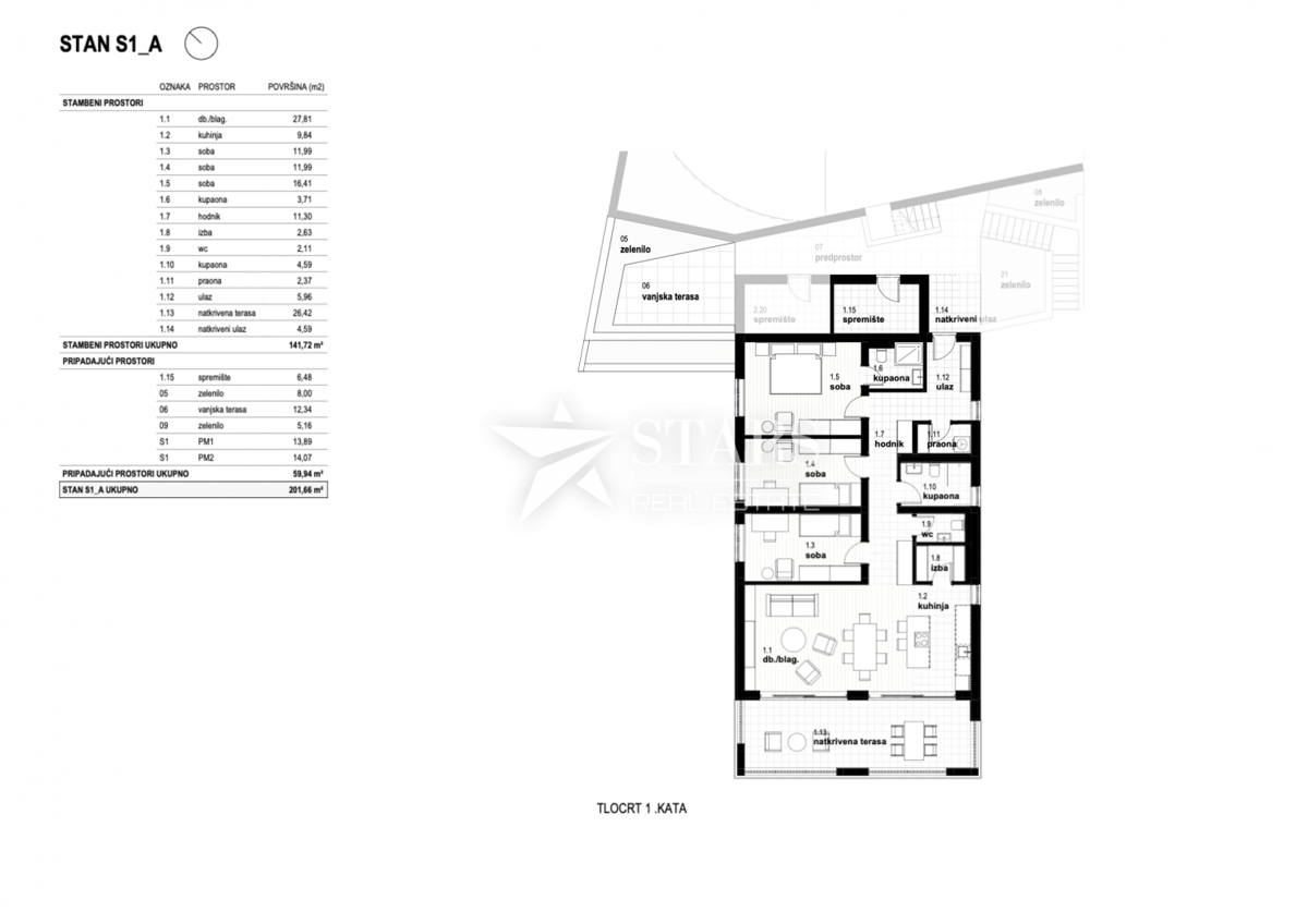 Apartma Na predaj - Primorsko-goranska Kostrena - foto 2/2