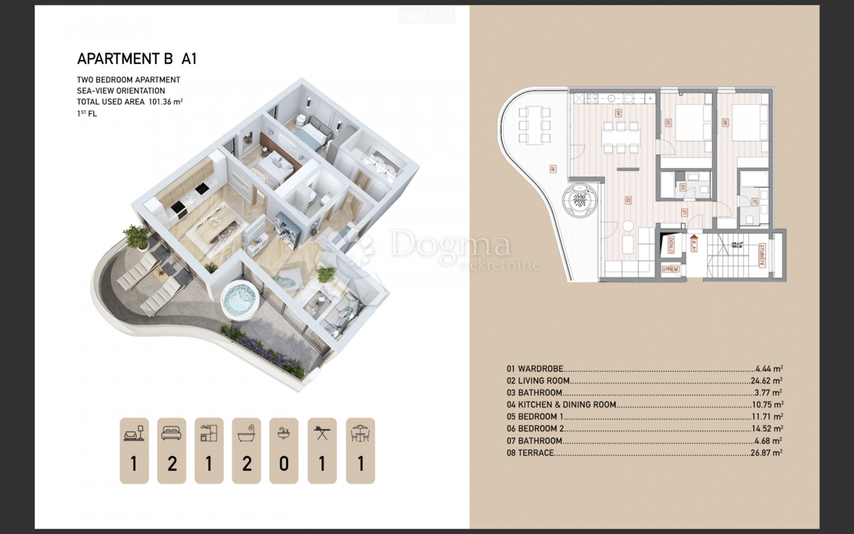 Apartmán Na predaj - PRIMORSKO-GORANSKA OPATIJA