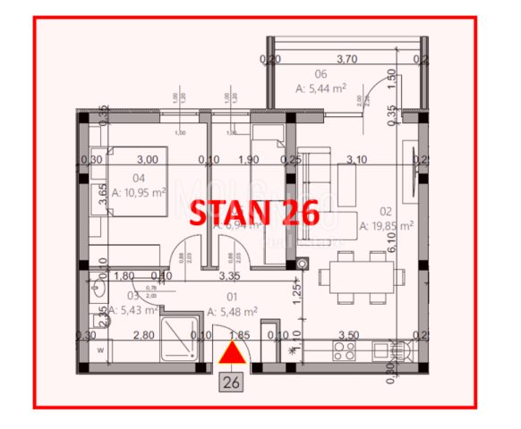 Apartma Naprodaj - Istarska Pula - foto 3/13
