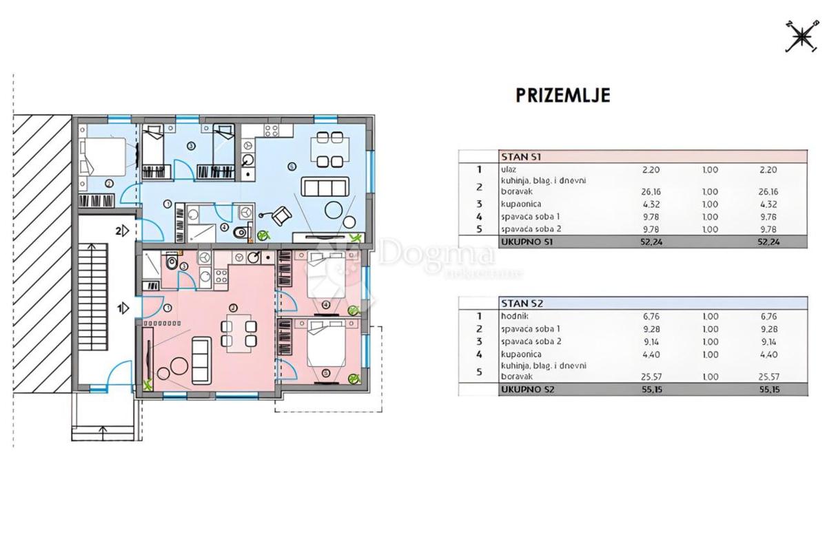 Flat For sale - ZADARSKA BIBINJE