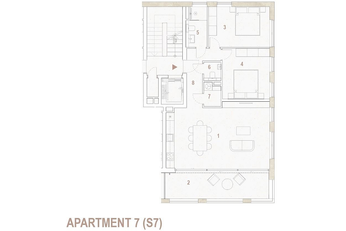 Flat For sale - SPLITSKO-DALMATINSKA TROGIR
