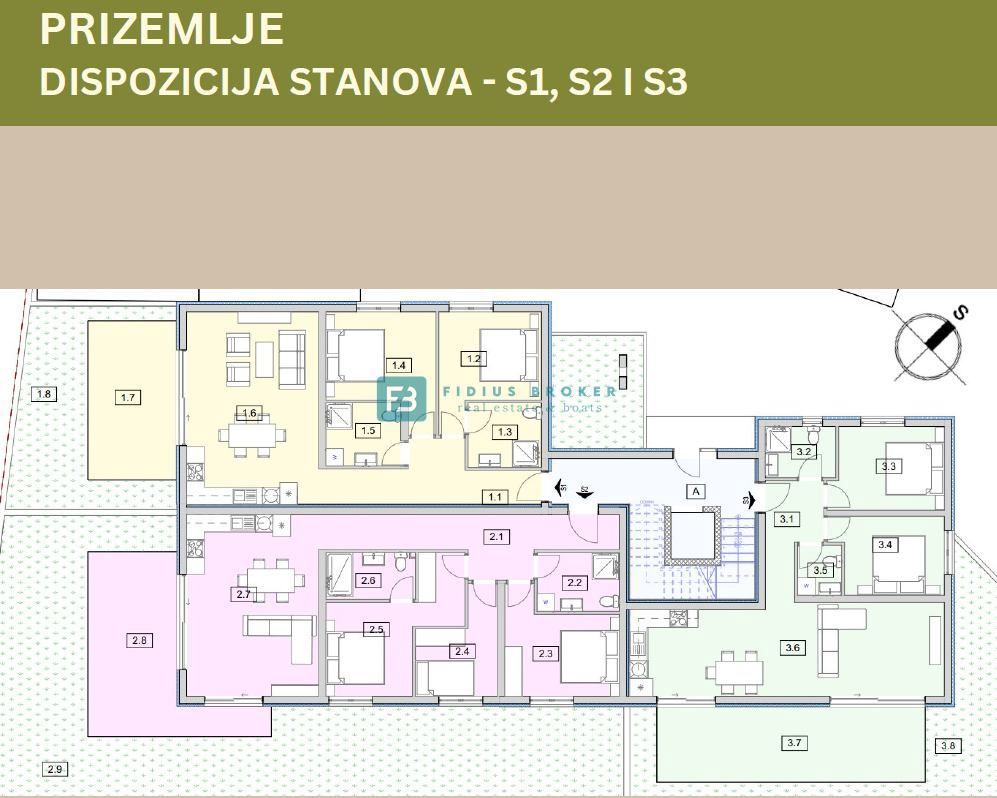 Flat For sale - ŠIBENSKO-KNINSKA VODICE
