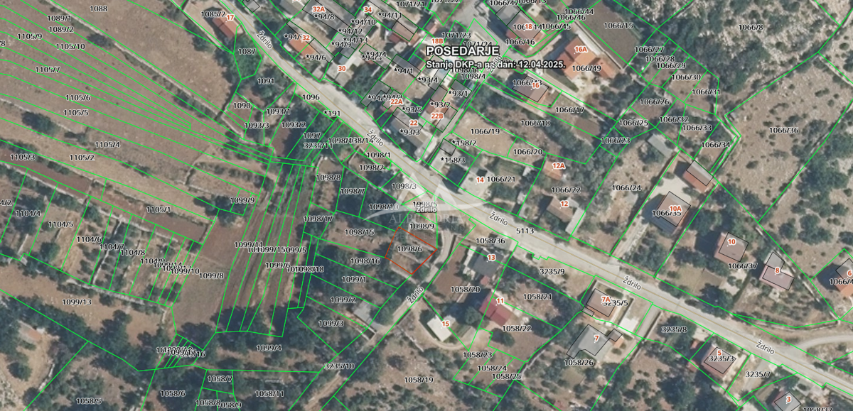 Land For sale POSEDARJE