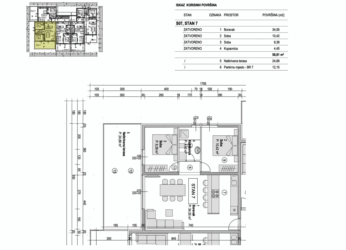 Apartment Zu verkaufen - ZADARSKA PAG