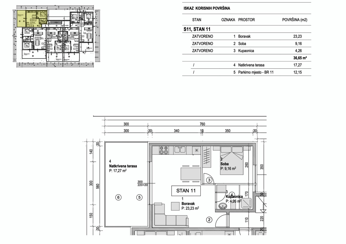 Apartmán Na prodej - ZADARSKA PAG