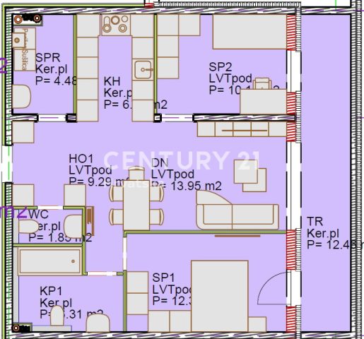 Apartmán na predaj 70 m² – Čakovec