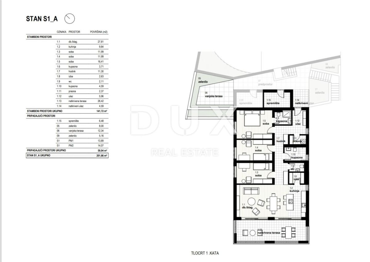Apartma Na predaj - PRIMORSKO-GORANSKA KOSTRENA